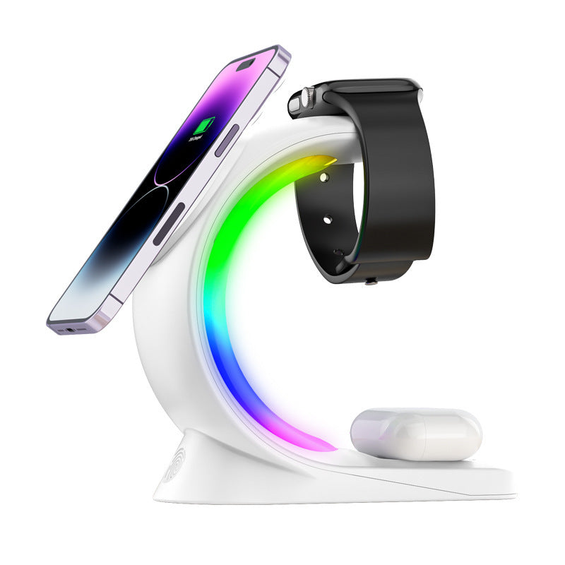4-In-1 Magnetic Wireless Charging Station