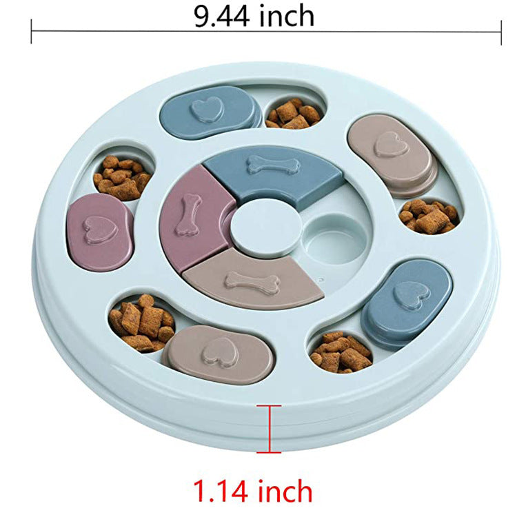 Pet Puzzle Feeding Bowl