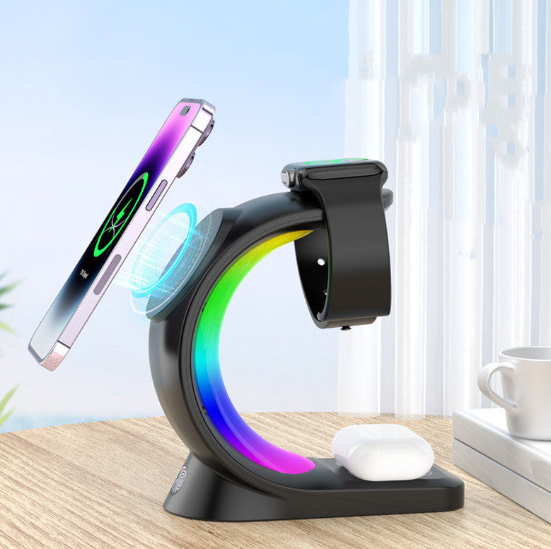 4-In-1 Magnetic Wireless Charging Station