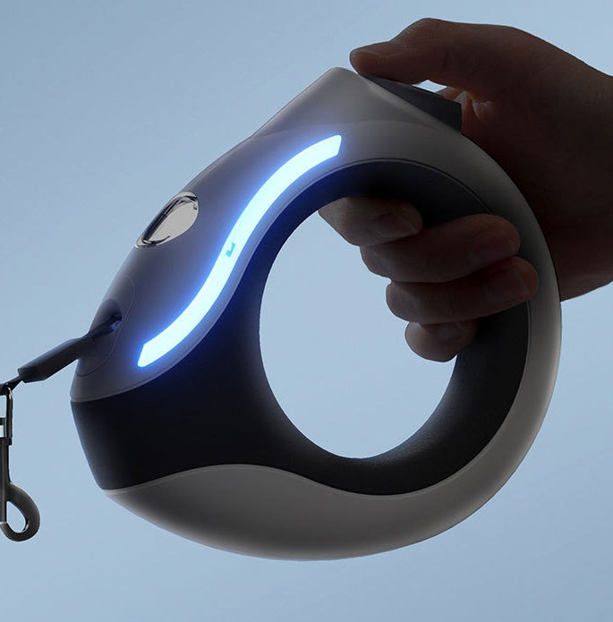 LED Automatic Retractable Leash Traction Rope