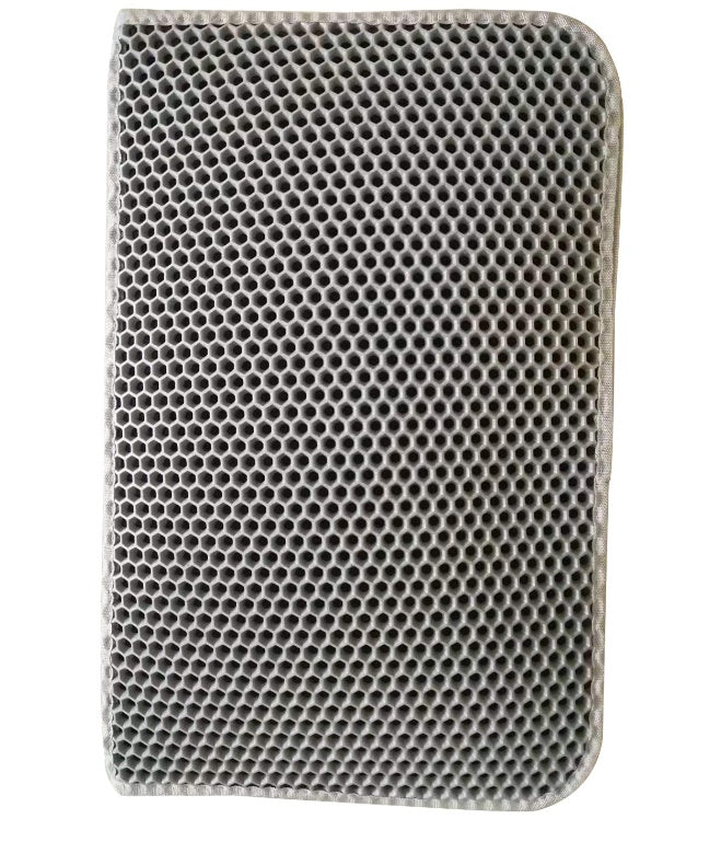 Double-Layer Folded Cat Litter Mat